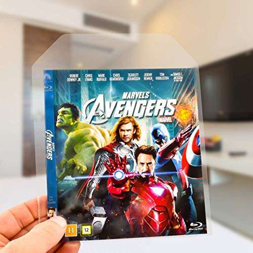 Tarifold Blu-Ray Disc Protective Sleeve with Closing Flap and Space for Cover – 50/Pack (10283) 5