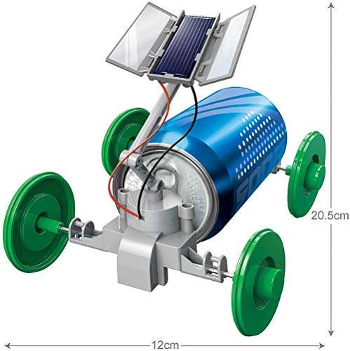 4M Green Science Solar Rover, DIY STEAM Powered Kids Science Kit, Boys & Girls Ages 5+ 4