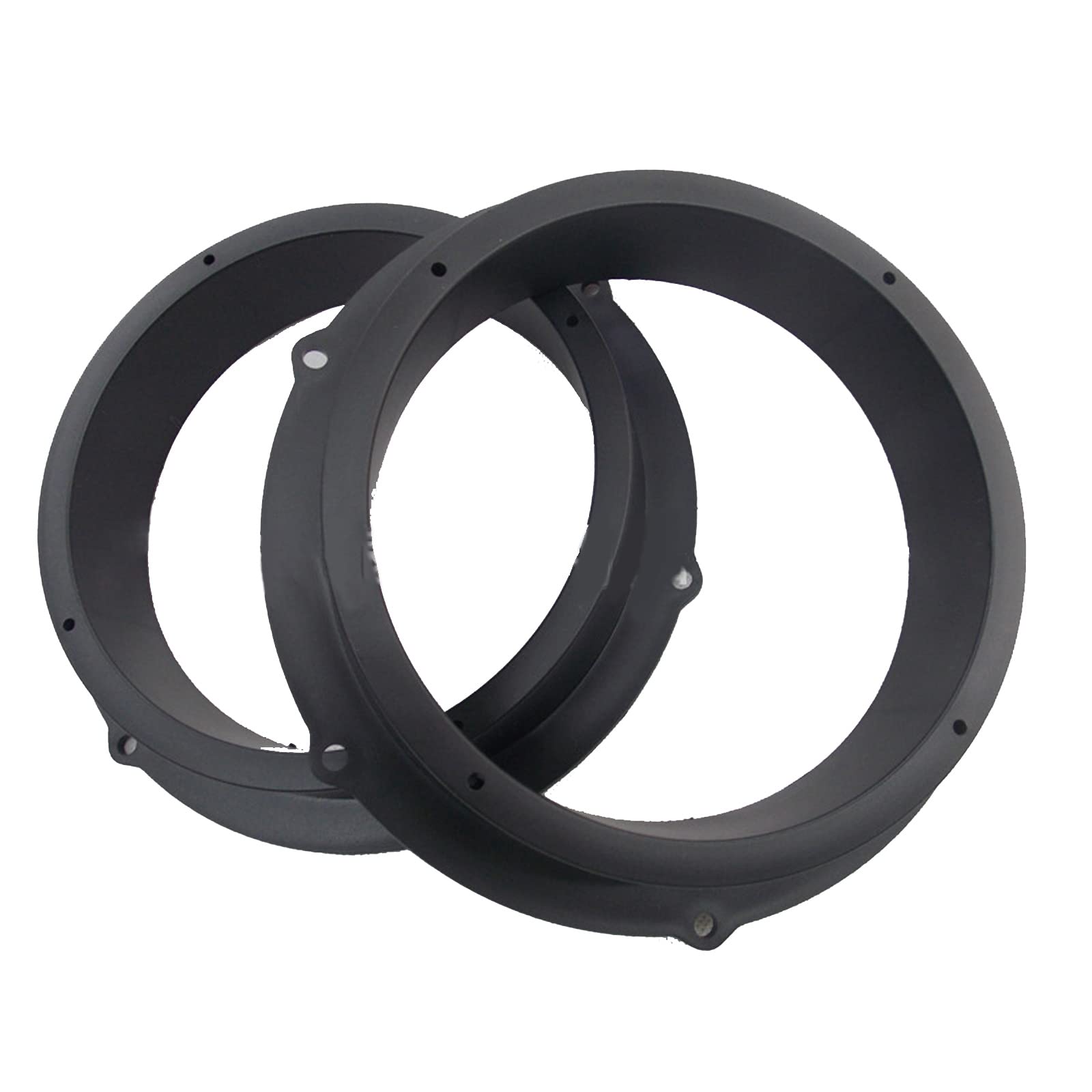 Yuly Universal 6.5 Inch Universal Car Stereo Speaker Spacer Plastic Mat Rings Bracket Holder Adapter for Car Truck 2pcs Speaker Spacer Rings 6.5inch Depth Extender Speaker Mounting Spacer Adaptor Car 6