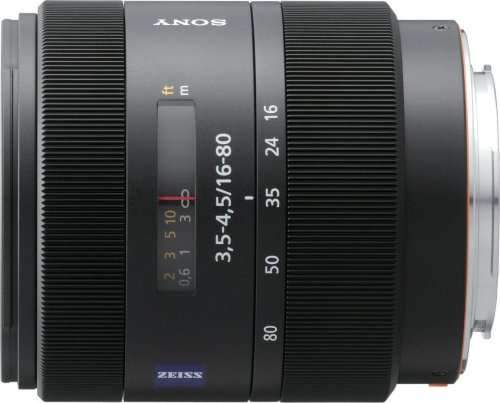 Sony 16-80mm f/3.5-4.5 Carl Zeiss Vario-Sonnar T DT Zoom Lens for Sony Alpha Digital SLR Camera 4
