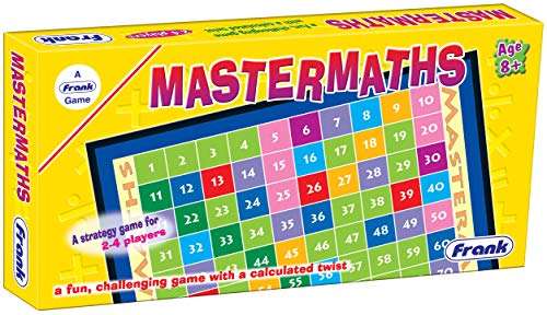 Frank Mastermaths Board Game for Kids above 8+ Years - Fun & Challenging Brain Booster Games | Educational Games for Focus and Memory 2