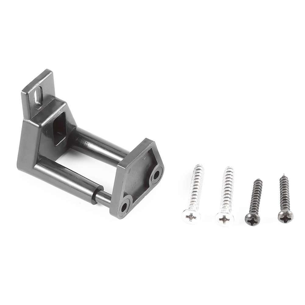 hongxinq Premium Plastic Bottom Floor Guide Wall Mounted Sliding Barn Door Hardware + Screws 1