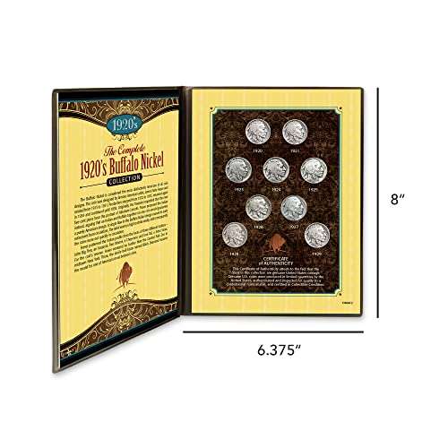 American Coin Treasures Complete 1920's Buffalo Nickel Collection 5