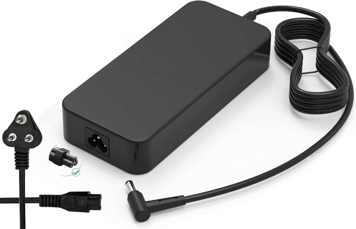 ABRALE 180W Replacement Charger for Creator 15M A10SE-421 Creator 15M A9SE-043 Creator 15M A9SD-037 Creator 17M A10SE-216 Creator-17M-A9SX Creator 17M A9SD-046 GE70/GE72-Series:GE70 Apache 1