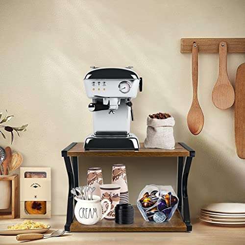 Unistyle Printer Stand with Anti-Skid Pads for Space Organizer,Desktop Stand for Printer as Storage Shelf, Book Shelf, Double Tier Tray for Home Office Organization 5