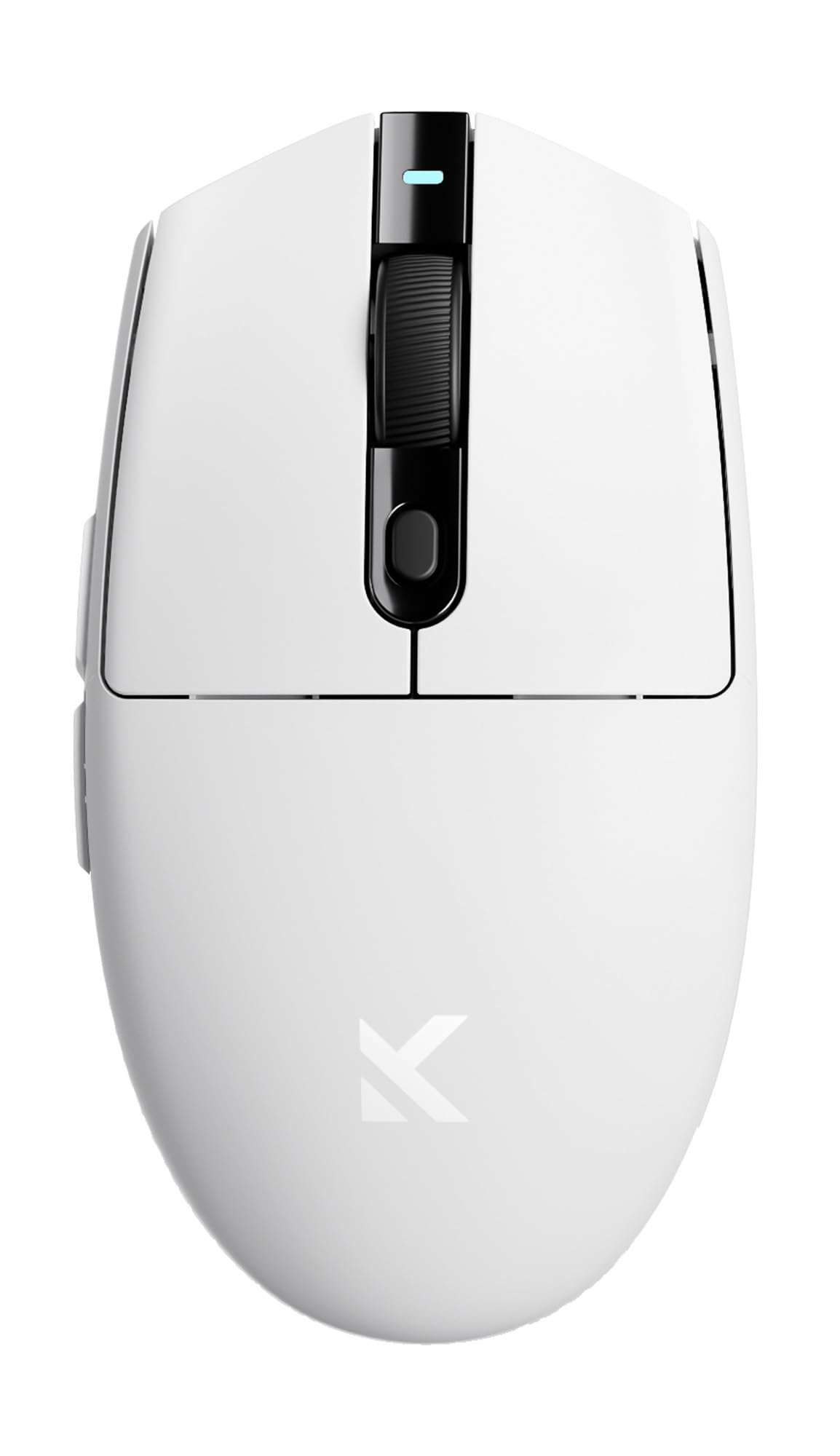 MCHOSE G3 Wireless Gaming Mouse, Symmetrical, PAW3311, 12K DPI, Tri-Mode Connection, Wireless/Wired 1K Polling, 64g Weight, 130 Hours Battery Life (G3, White) 1