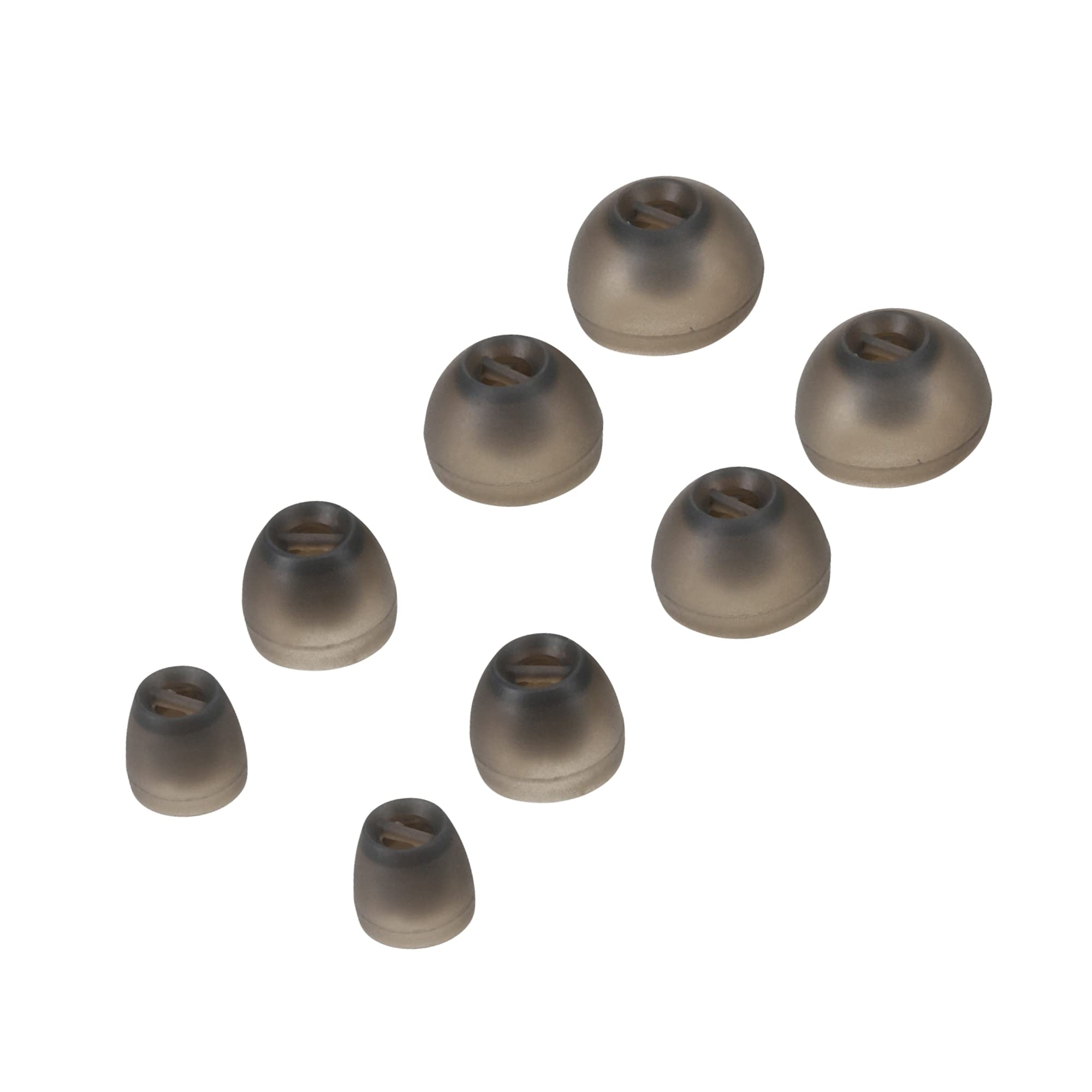 kwmobile 8X Replacement Ear Tips Compatible with Sennheiser CX 300S / CX 6.00BT / Momentum in-Ear - Set of Silicone Eartips for Earbuds Headphones 4