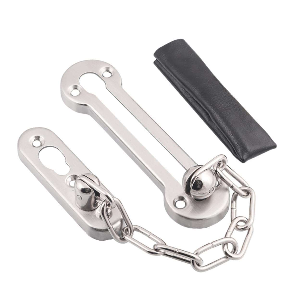 jojofuny Cabinet Latch Safety Door Locks from Inside Door Locks for Front Door Chain Lock for Front Door Chain Lock for Metal Door Stainless Steel Chain Cable Security Chain Lock Bolt Heavy