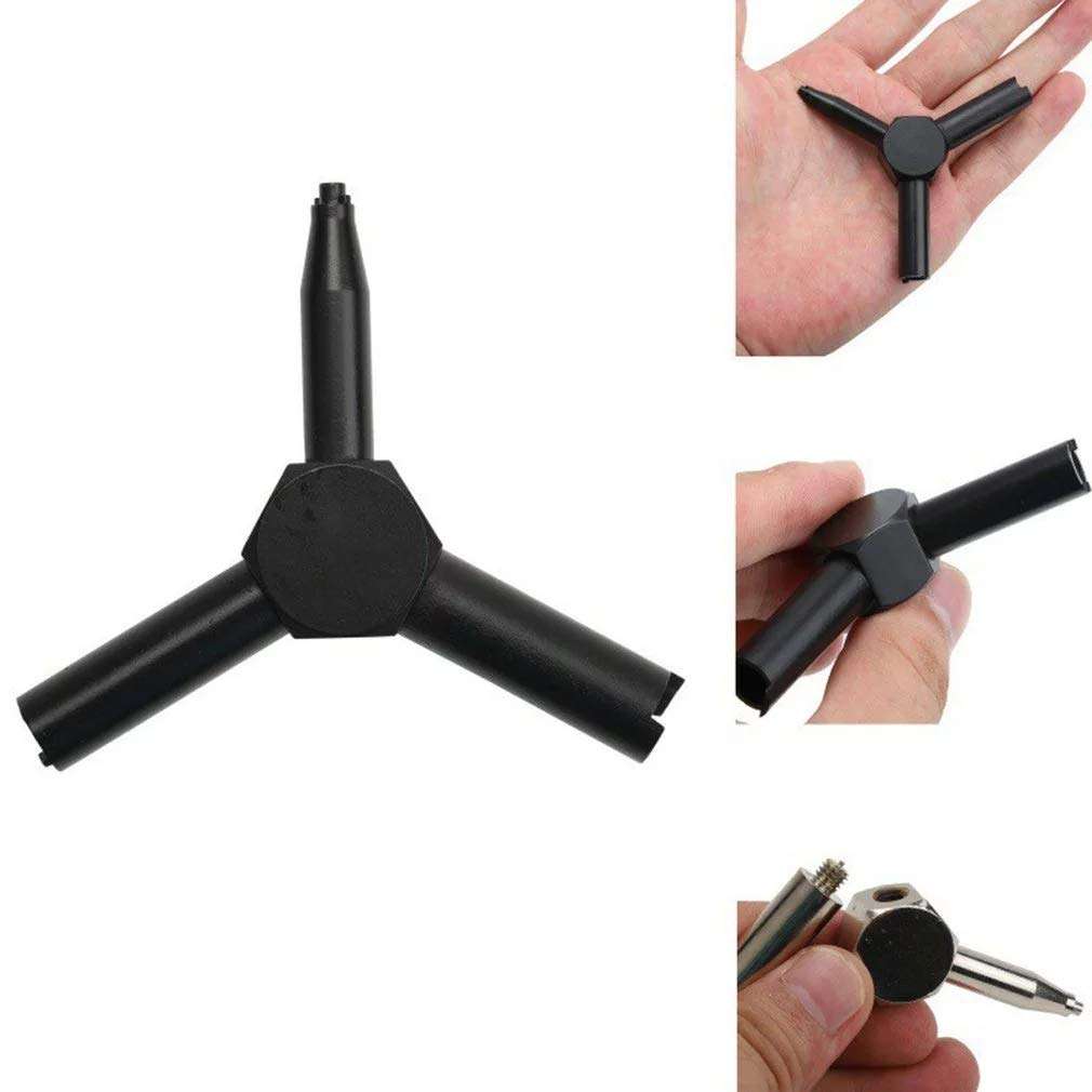 FAZee Gas Valve Key for Airsoft Triple Universal Triangle Wrench Magazine Charging Valve Removal Tool for GBB AEG KSC WA 4