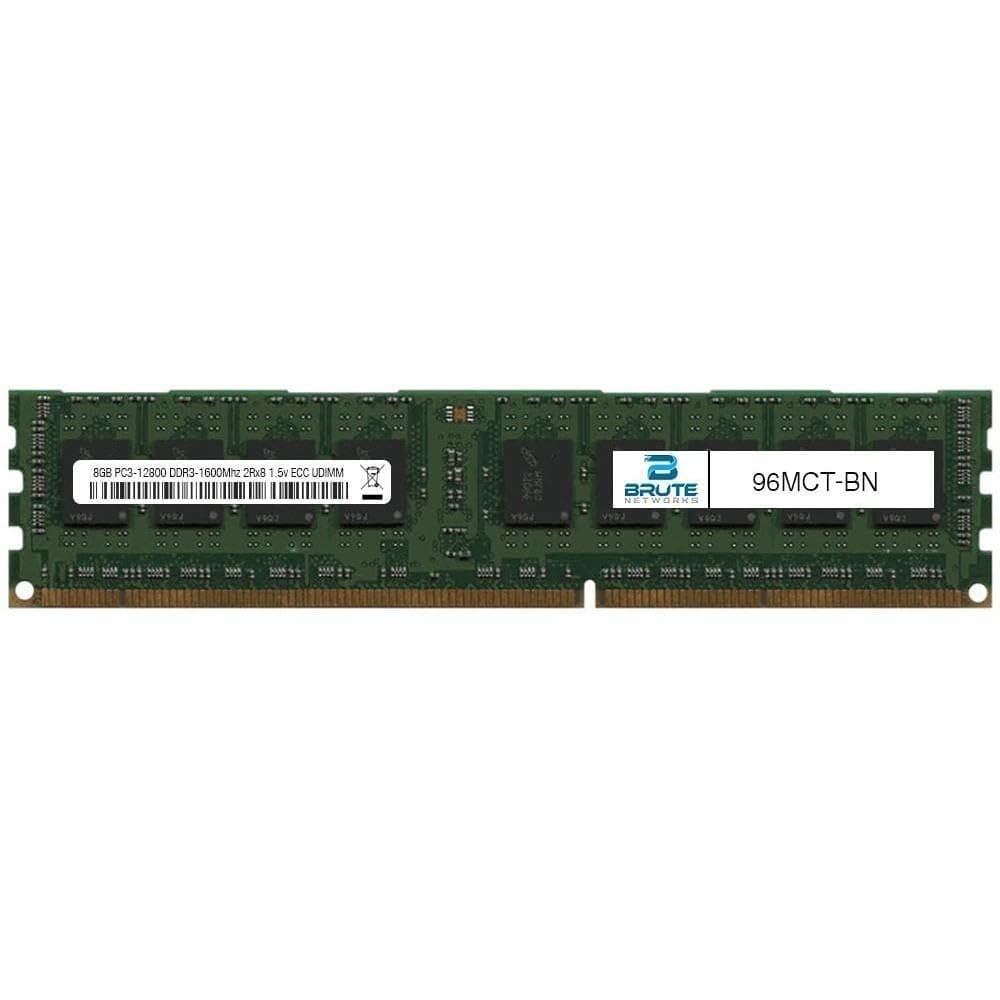 96MCT - Compatible 8GB PC3-12800 DDR3-1600Mhz 2Rx8 1.5v ECC UDIMM 743183496573
