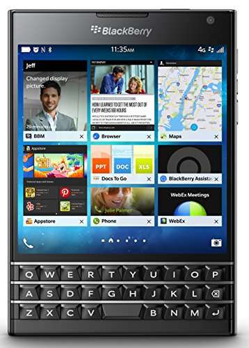 BlackBerry Passport GSM Smart Phone (Black) 2