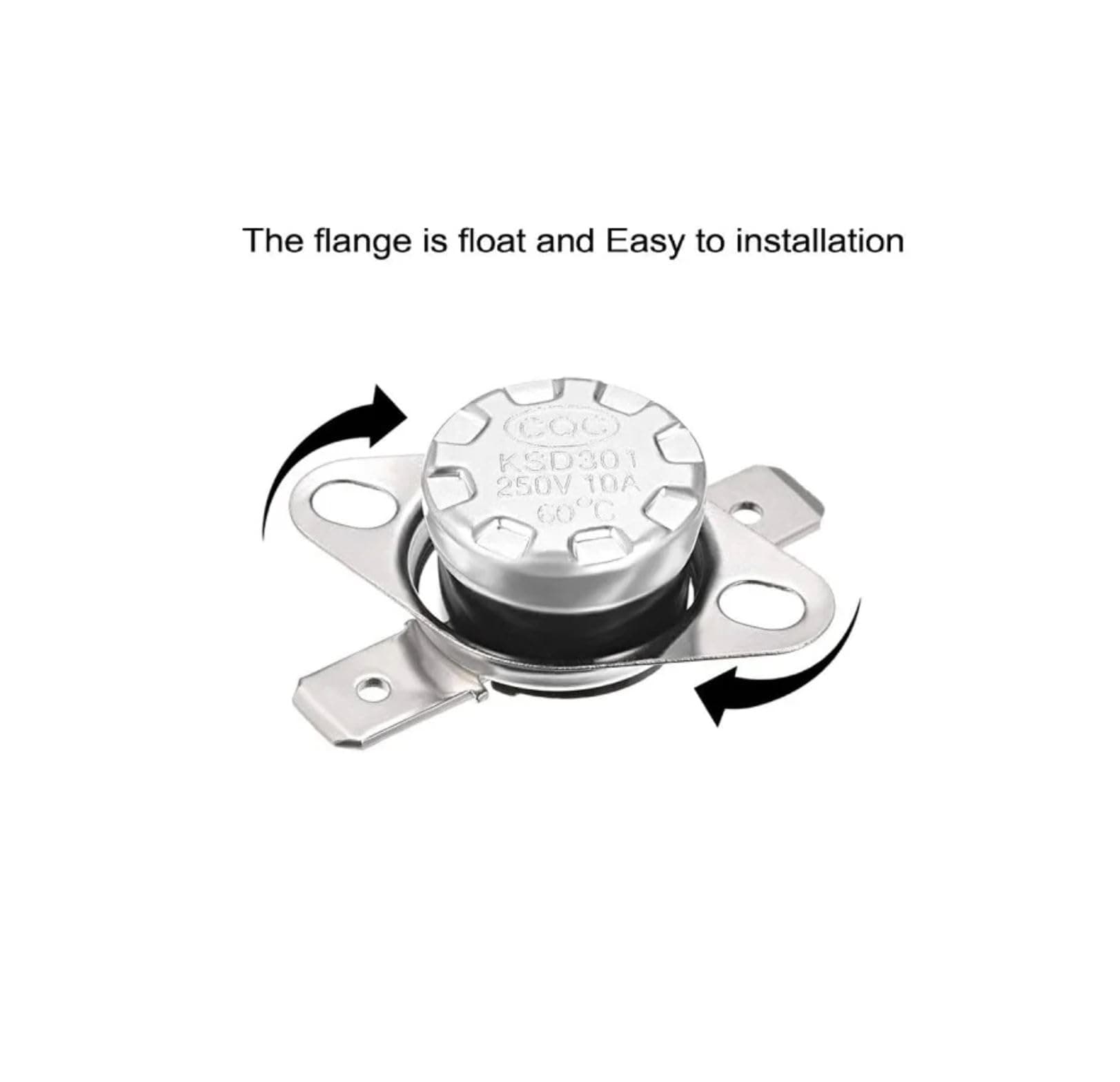 SHOKITECH KSD301 Normal Close NC Temperature Controlled Switch Thermostat 4