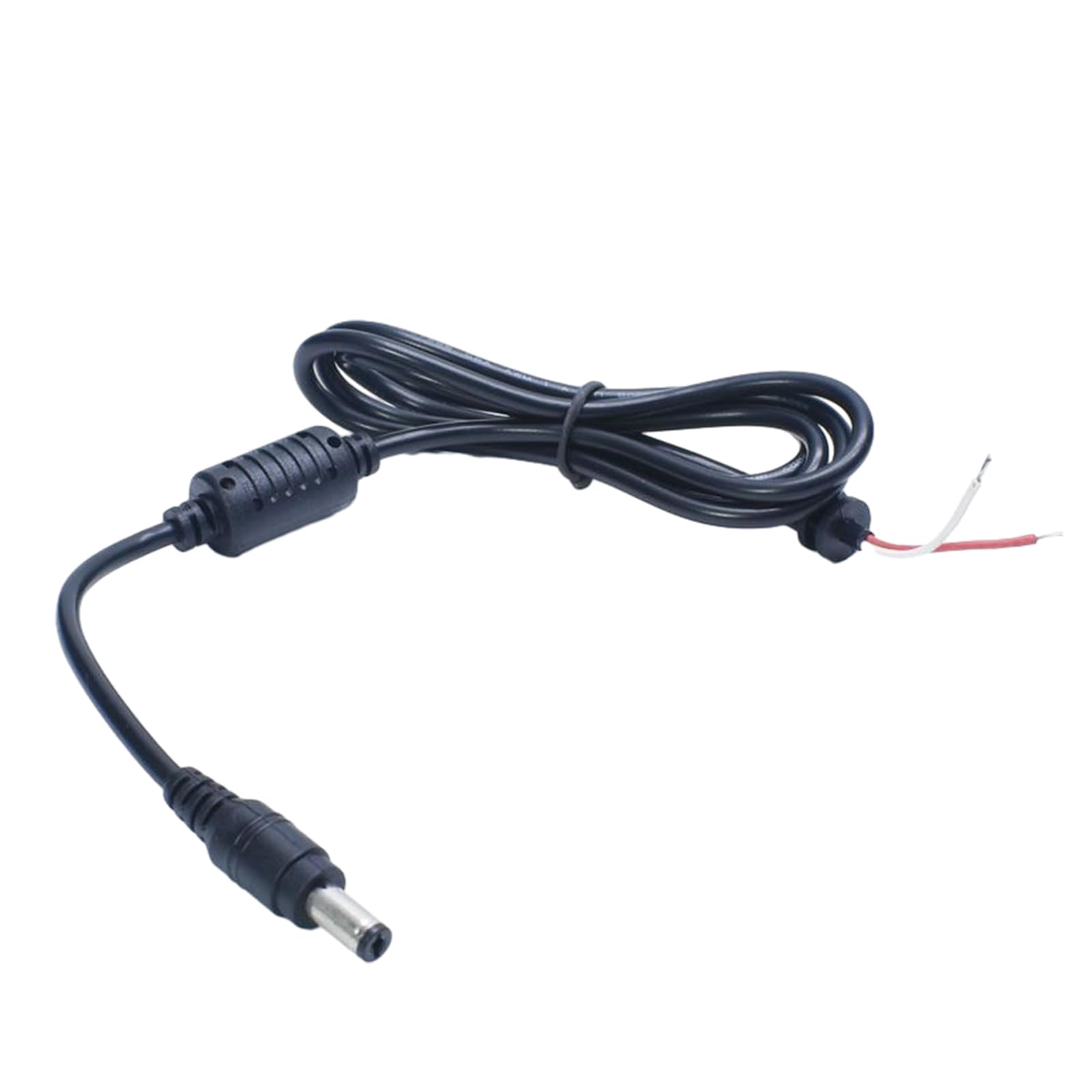 34Pieces Power Adapter DC5.5x2.1mm Barrels Plugs Adapters USB Cable for Laptops Power Charging 6