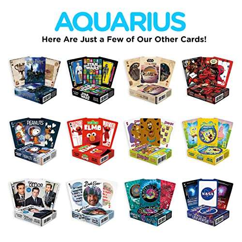AQUARIUS DC Comics Batman Playing Cards - Batman Themed Deck of Cards for Your Favorite Card Games - Officially Licensed DC Comics Batman Merchandise & Collectibles - Poker Size 6