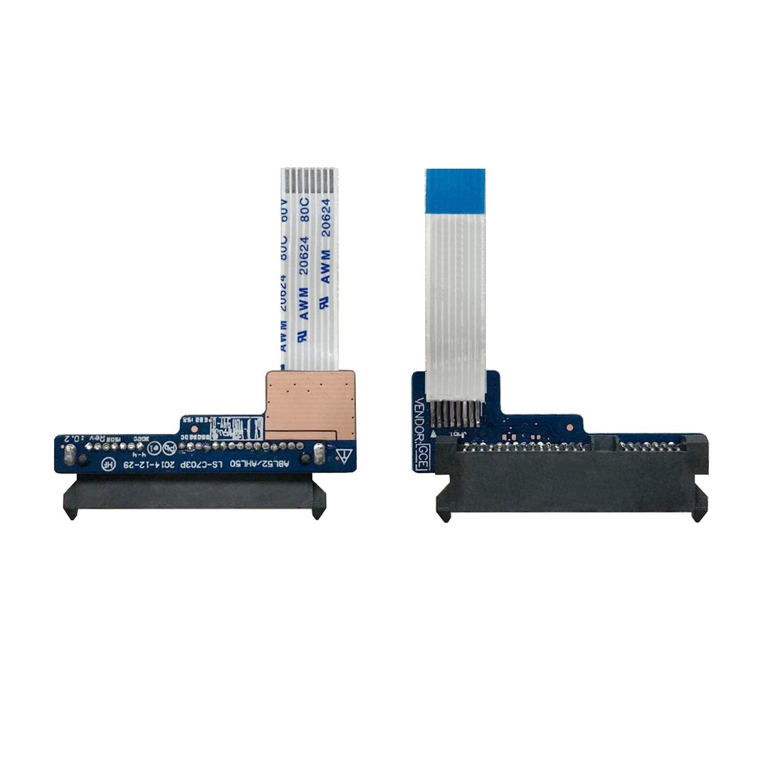 TravisLappy Laptop Hard Disk Drive Cable HDD Connector for Hp 15-AF152AU, 15-AF152NR, 15-AF153AU, 15-AF154AU, 15-AF154NA, 15-AF155AU, 15-AF156AU, 15-AF157AU 1