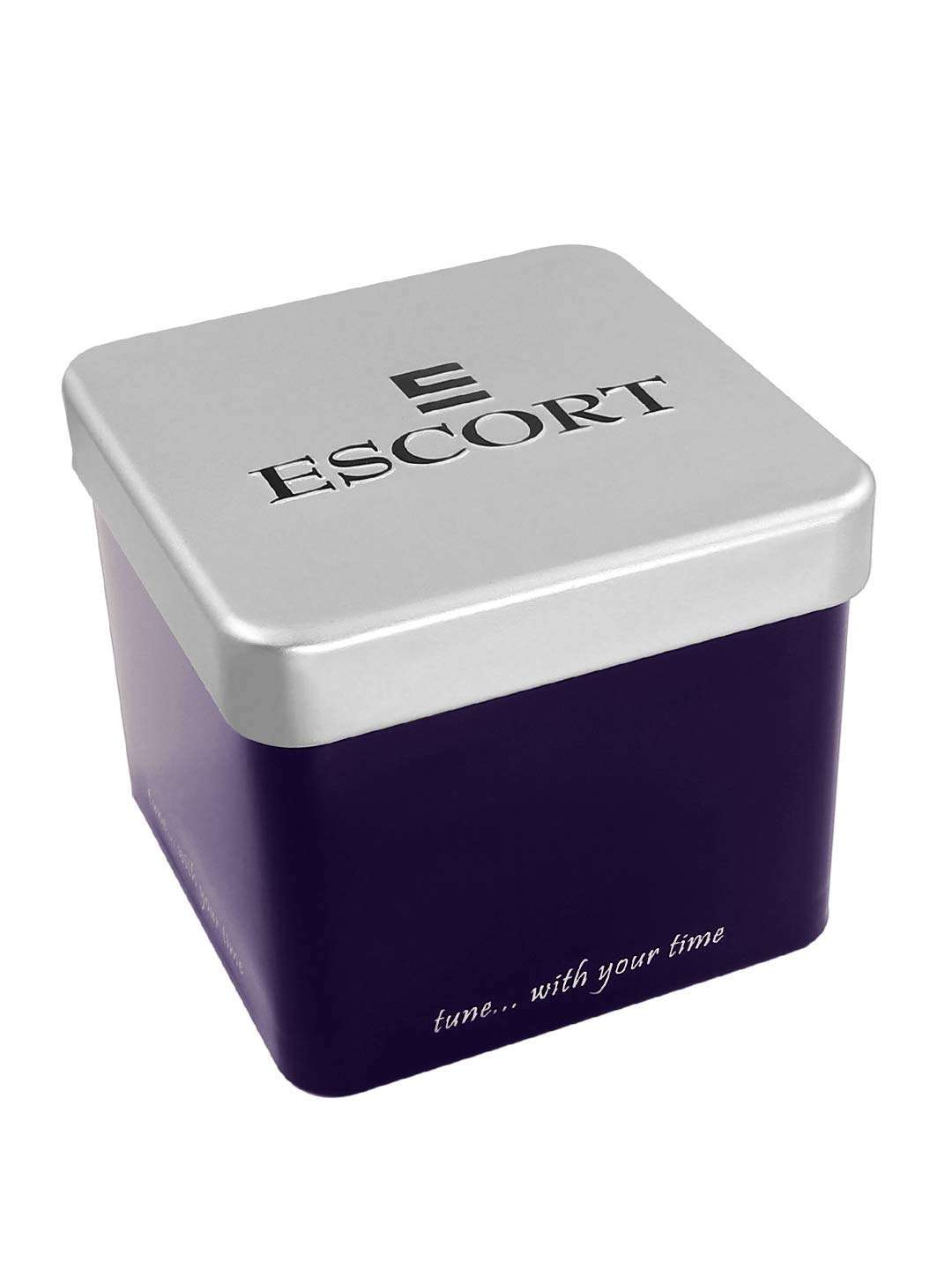 Escort Analog Black Dial Men's Watch-E-1800-5161BM.3 5