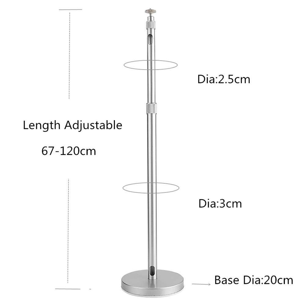 Ivosmart Projector Tripod Floor Stand Holder with Adjustable Height to 47.2" 2