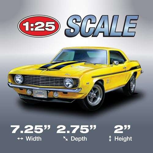 AMT 1969 Chevy Camaro (Yenko) 1:25 Scale Model Kit 4