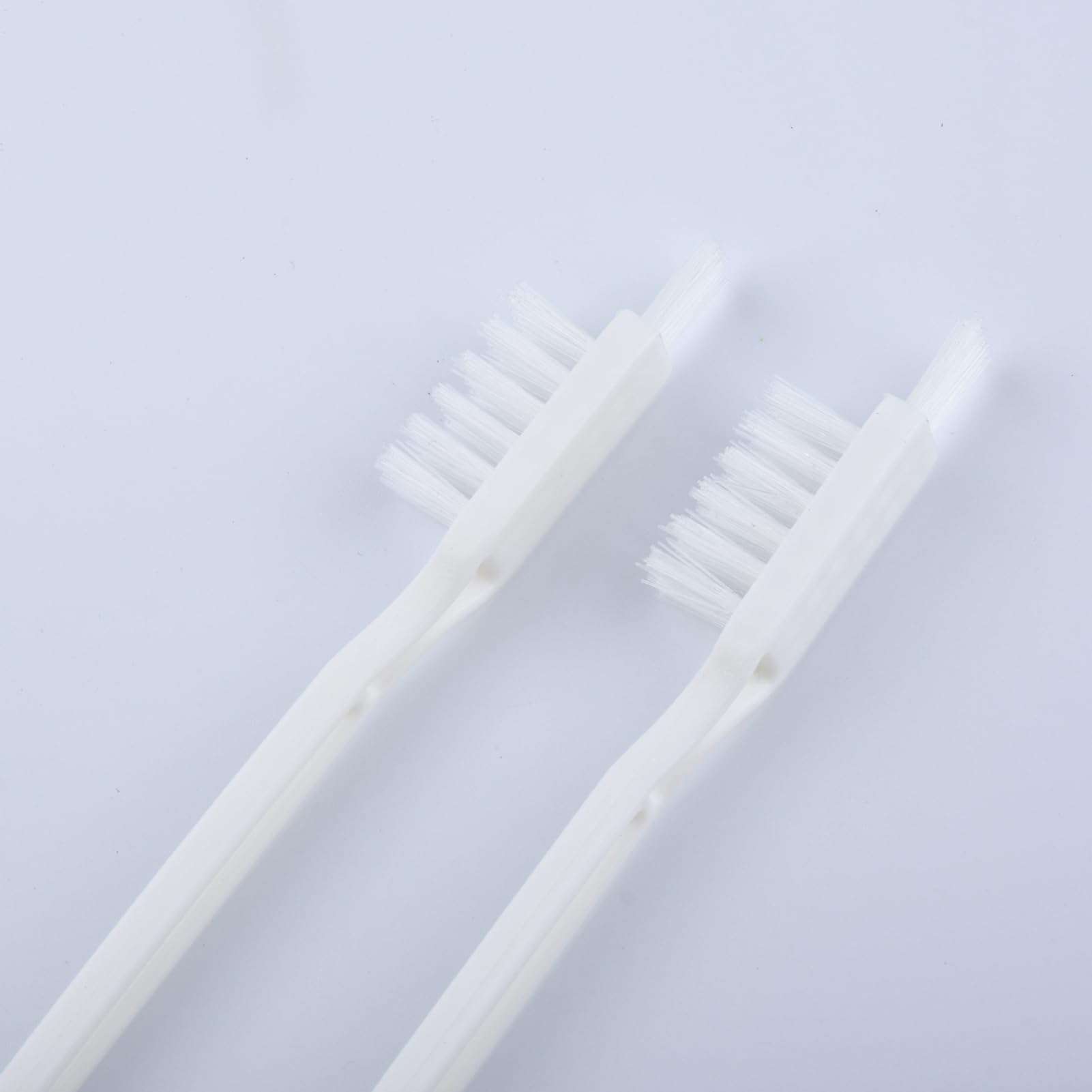 Cleaning Brush for Juicer - 2Pcs Small Nylon Detail Brush, Deep Crevice Cleaner | Compact Cleaning Tool for Soymilks Machine, Fruit Juice Extractor, Blender Crevice Scrubber Brush Kit 5