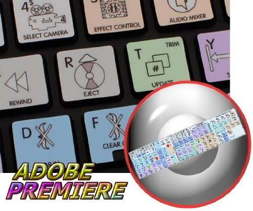 ADOBE PREMIERE GALAXY SERIES KEYBOARD STICKER APPLE SIZE 1