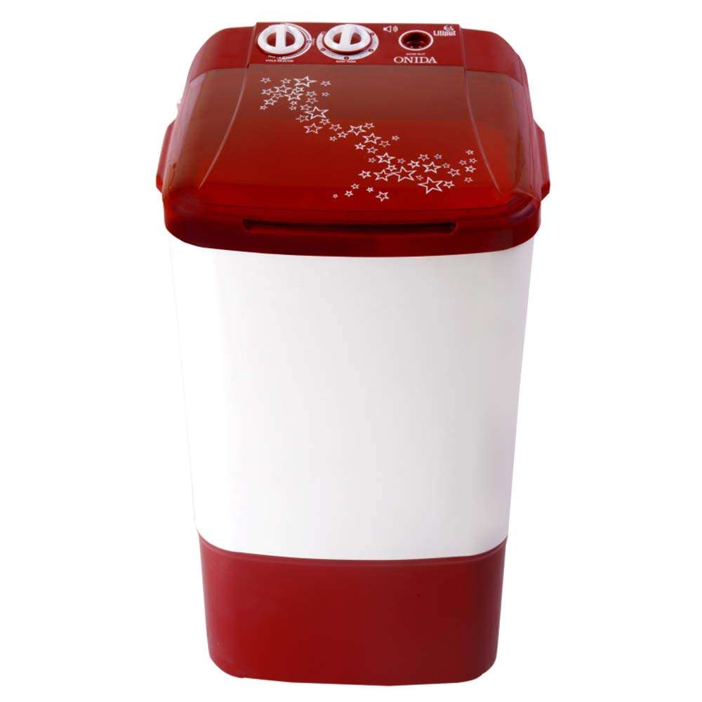 Onida 6.5 kg Top Load Washer Only (WS65WLPT1LR Liliput, Lava Red) 1