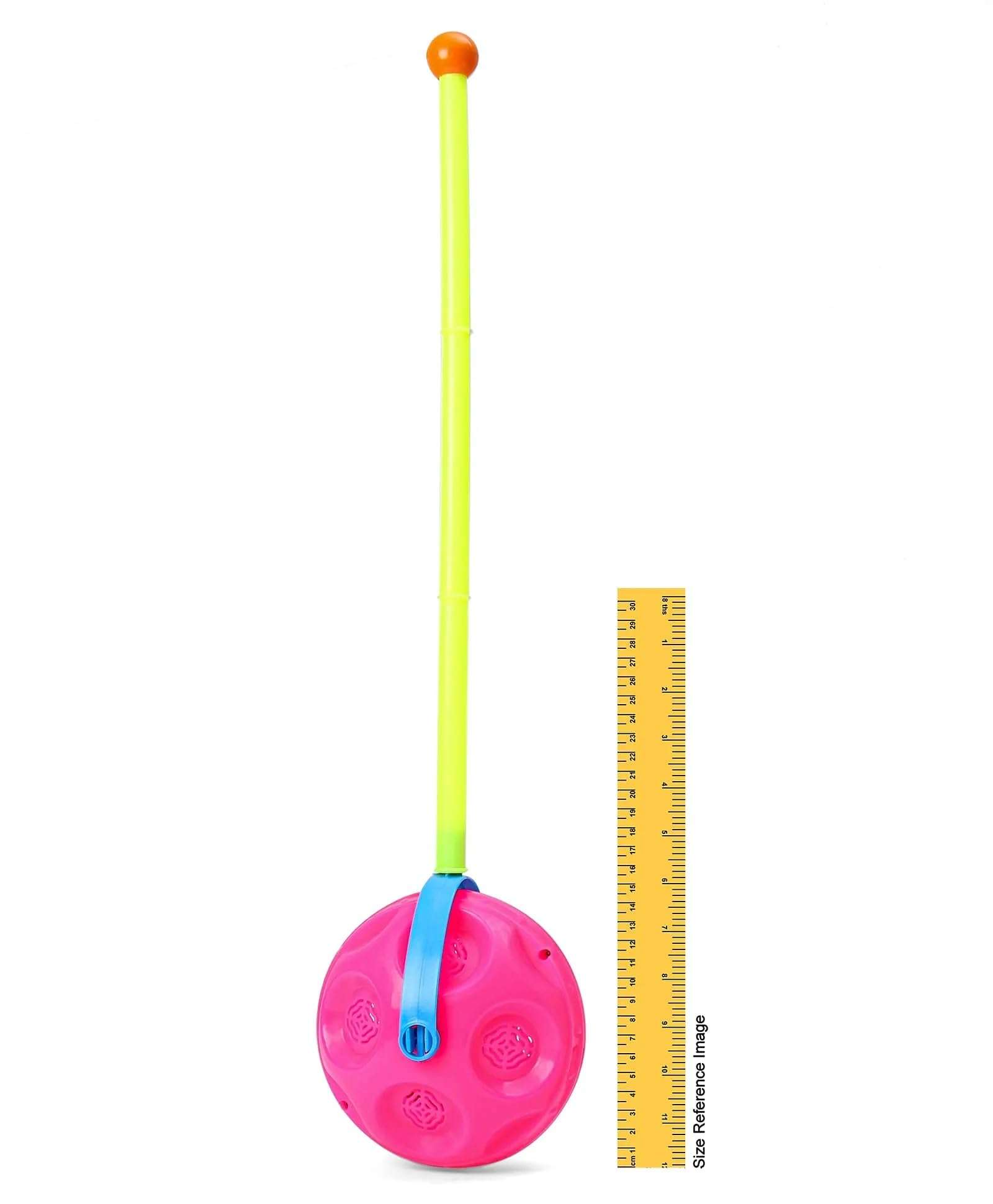 YUIOP - Wheel O Bell for Kids - Push & Pull Toy with Sound - Safe - Color May Vary 3