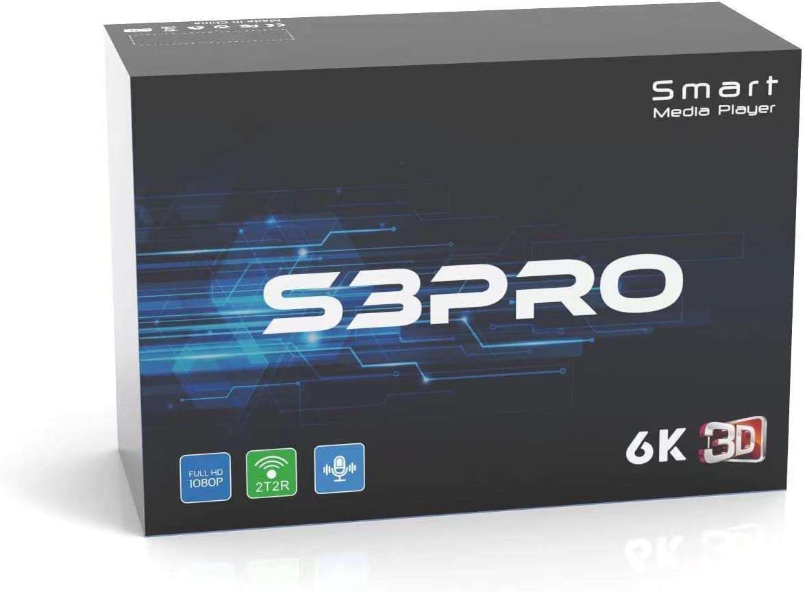 Superbox S3 PRO 2GB 32GB Wi-Fi 2.4G/5G Android 9.0 3