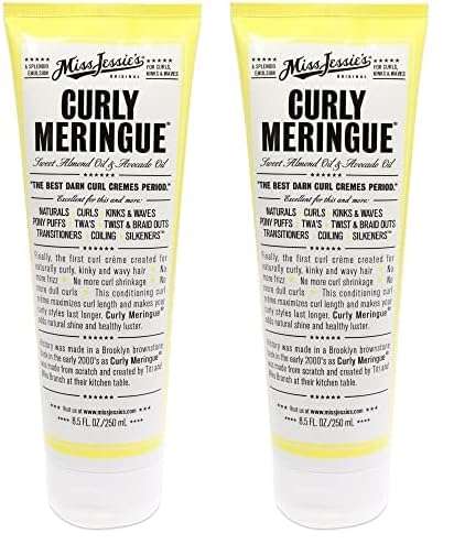 Miss Jessie's Curly Meringue Unisex Cream 8.5 oz (Pack of 2) 1
