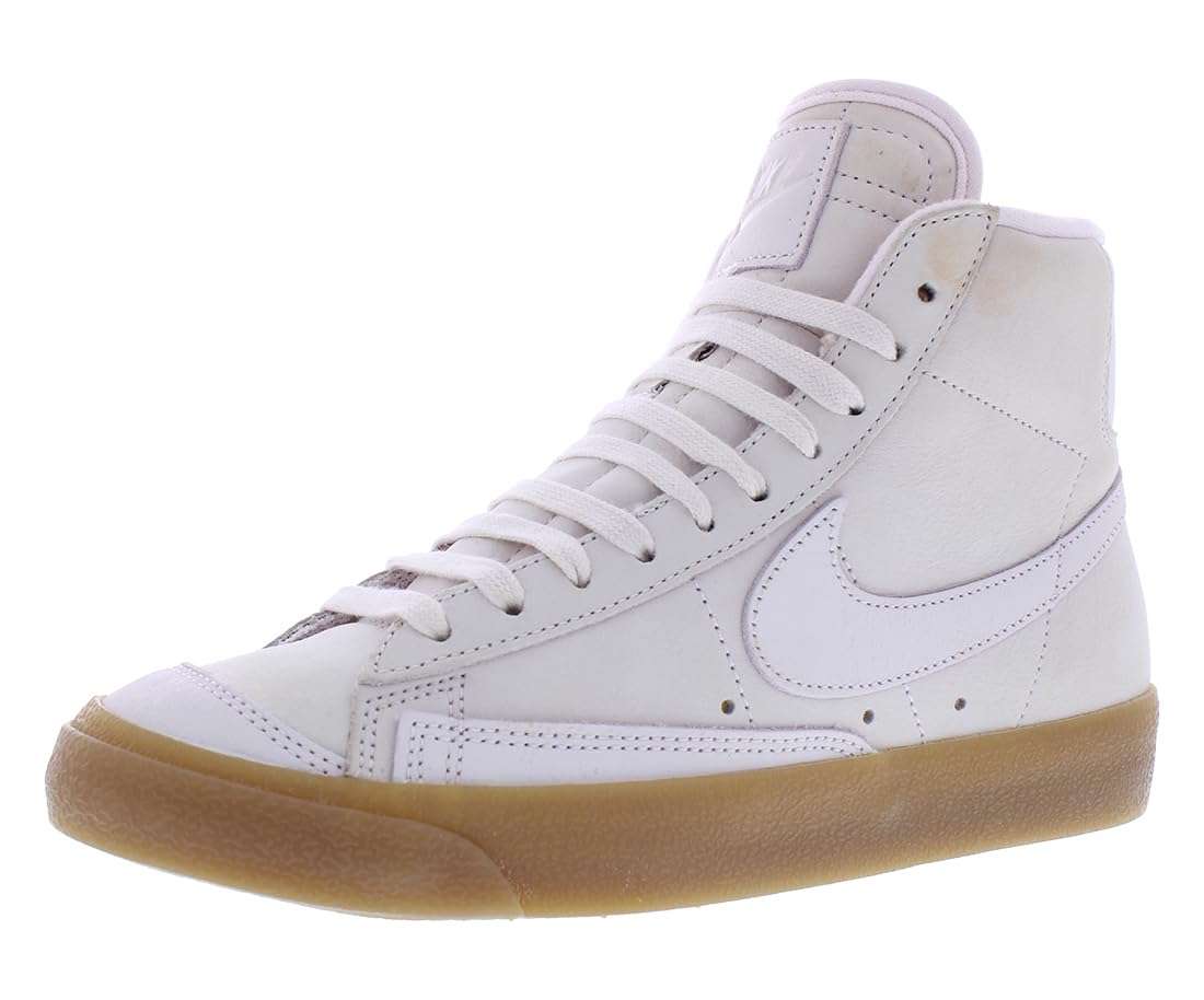 Nike Women's Blazer Mid '77 Basketball Shoes, Alabaster/White, 11 M US 1