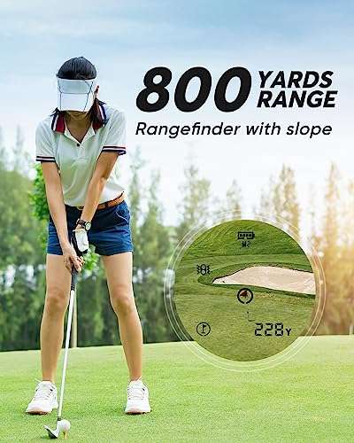 WOSPORTS Rangefinder for Golf Hunting (Hunting) 3