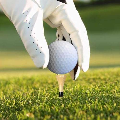 LIKOSO Wooden Golf Tees 1 1/2 inch Pack of 100 38mm Natural Color 4