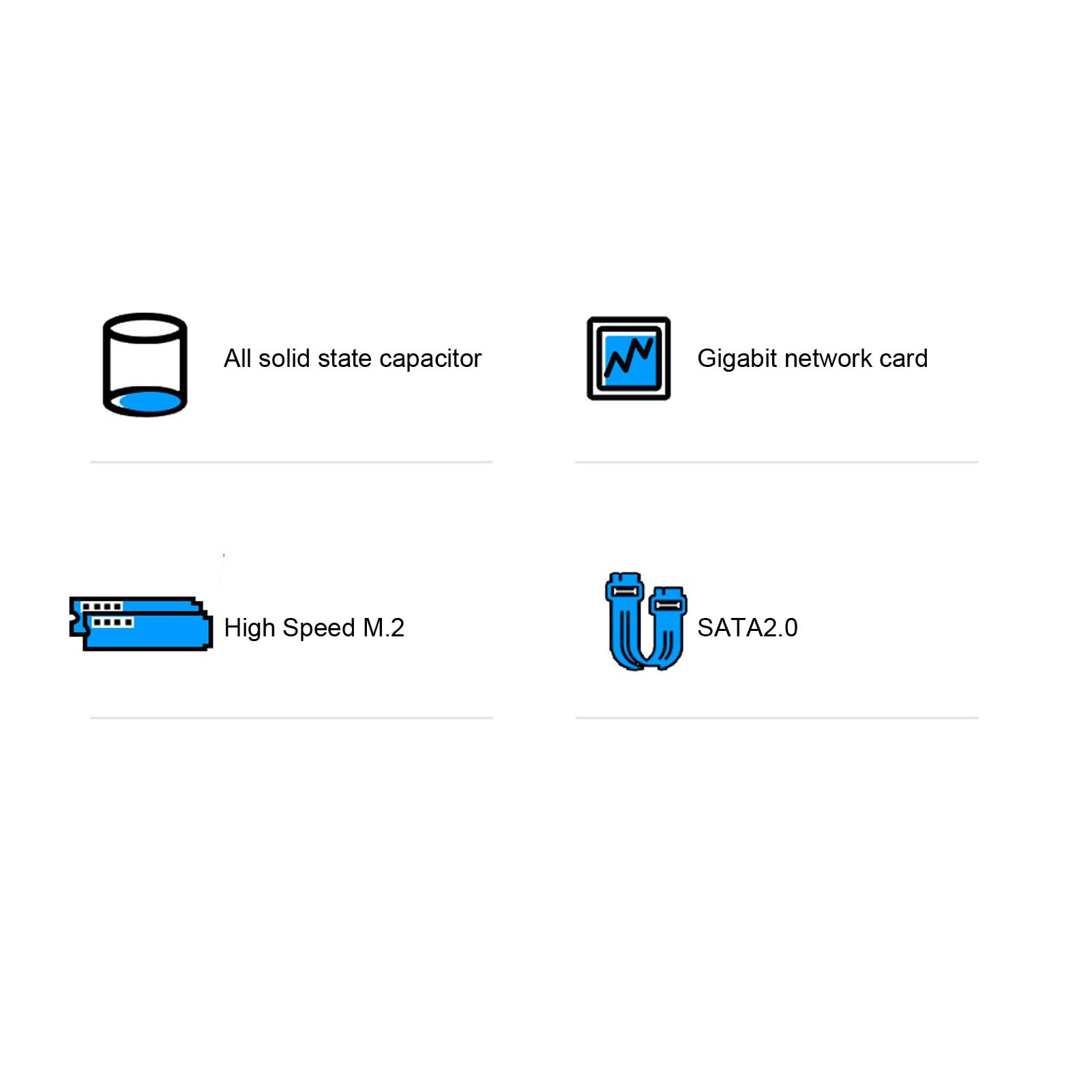 NVME M.2 X79SE Plus LGA 2011 Motherboard for E5 V1 V2, PCIe 3.0X16, Gigabit Ethernet, 8 Layer PCB, for Home, Office, Gaming, 4xDDR3 up to 128G, USB2.0 3