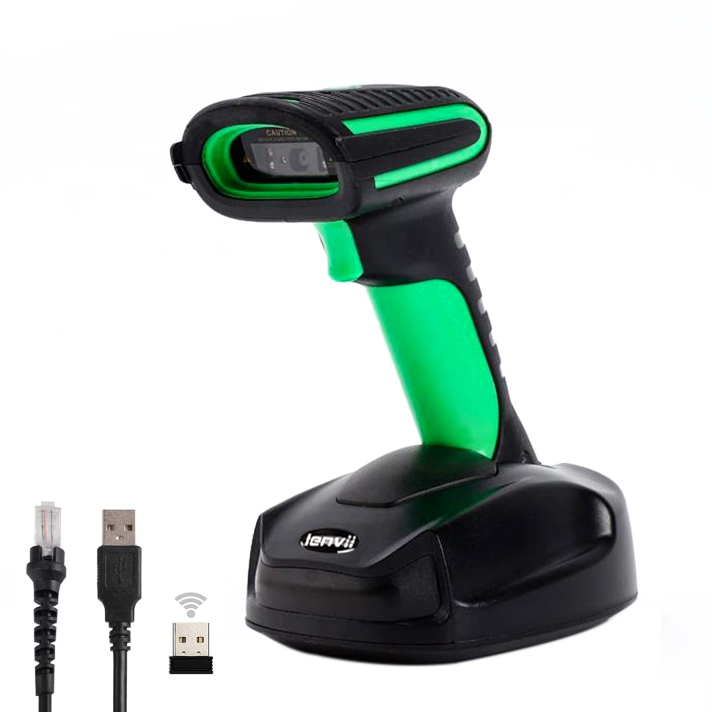 LENVII MDW8004 Bluetooth Wireless Dual Mode 2D Barcode Scanner Handheld QR Code Scanner, Compatible with Metal Codes, Inkjet Codes, and Equipped with The Latest Magnetic Suction Charging 1
