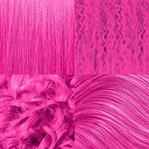 Strawberry Leopard Euphoric Pink Semi Permanent Conditioning Hair Color, Repairs and Rejuvenates Hair, All Hair Types and Textures, Vegan, CrueltyFree, GlutenFree, 8 Fl. Oz. 4