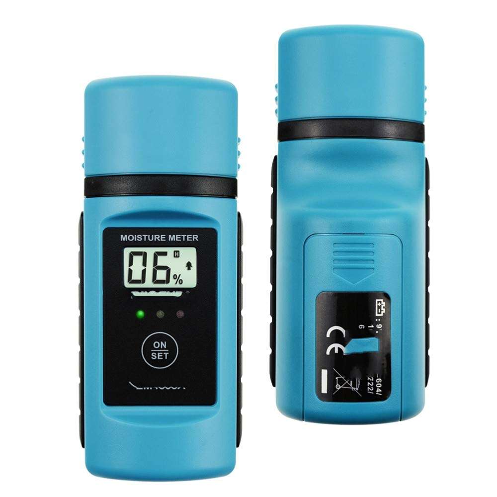 WJUKC Digital Building Material Hygrometer Tester with Indicator with LED Indicator Humidity Measuring Tool 3