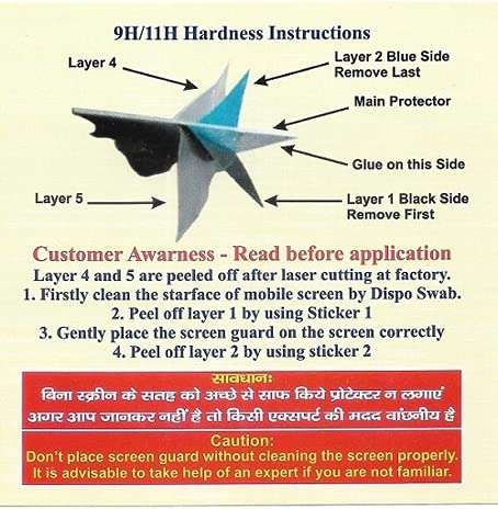 DVTECH? (Front and Back) 9H Ceramic Matte Super Glossy Unbreakable Screen protector for Infinix S5 (Not a Tempered glass) 6