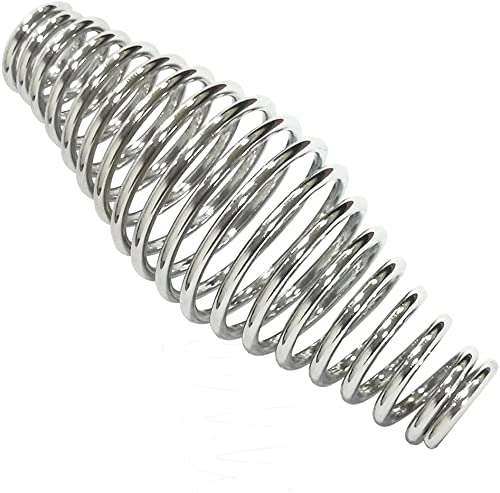 RCK Sales BBQ Grills Smokers & Wood Burning Stove 1/2" Polished Chrome Spring Cool Touch Handle 6.75" 3