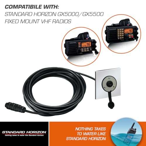 Standard Horizon MEK-4 Microphone Extension kit for GX5000/GX5500 2