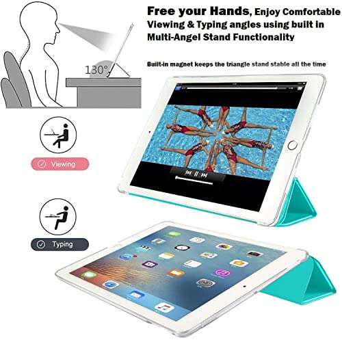 DuraSafe Cases for iPad Pro 12.9 2nd Generation 2017 Cover A1670 MQDC2LL/A MQDD2LL/A MQDA2LL/A A1671 MP6H2LL/A MP6J2LL/A MP6G2LL/A MPL02LL/A MPL12LL/A MPKY2LL/A A1821 MQEF2LL/A MQED2LL/A - Green 5