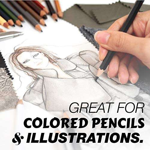 Springhill White 8.5” x 11” Cardstock Paper, 67lb Vellum Bristol, 147gsm – Premium Lightweight Cardstock, Vellum Printer Paper with Textured Finish – 016000R, 250 Sheets (1 Ream) 5