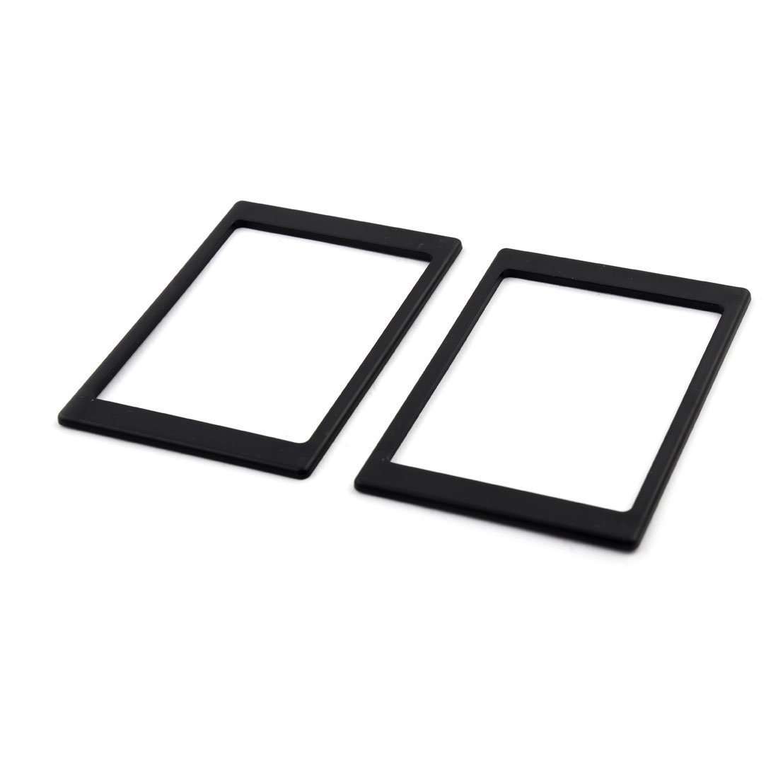 Ubersweet® Imported Laptop Computer 7mm to 9.5mm SSD HDD Hard Disk Drive Pad Frame 2pcs Black