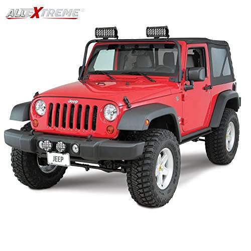 Allextreme EX24F058 Heavy Duty Upgraded Version 24 Led Fog Light/Work Light Bar Spot Beam Off Road Driving Lamp 1 Pcs 72W Cree,Pack Of 1 6