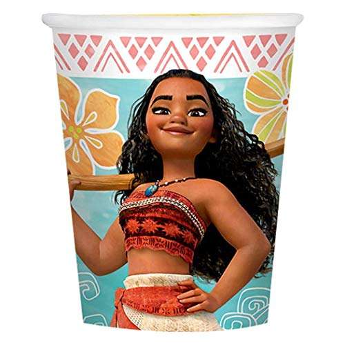 Disney Moana Party Supplies - 9oz Paper Cup (16) 1