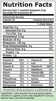 AIM BarleyLife - Family Size (12.7 oz) Barley Grass Powder (2) 3