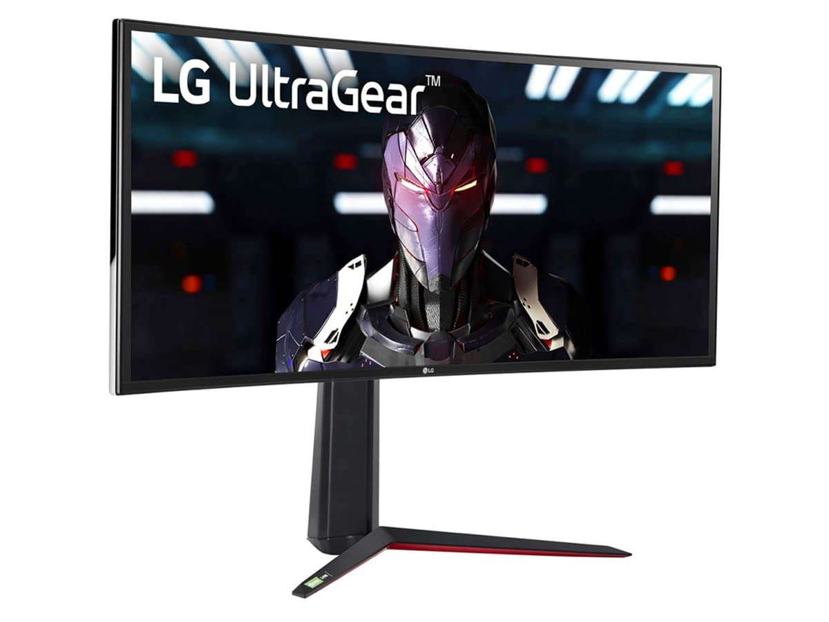 LG 34GN850-B 34 Inch 21: 9 UltraGear Curved QHD (3440 x 1440) 1ms Nano IPS Gaming Monitor with 144Hz and G-SYNC Compatibility - Black 1