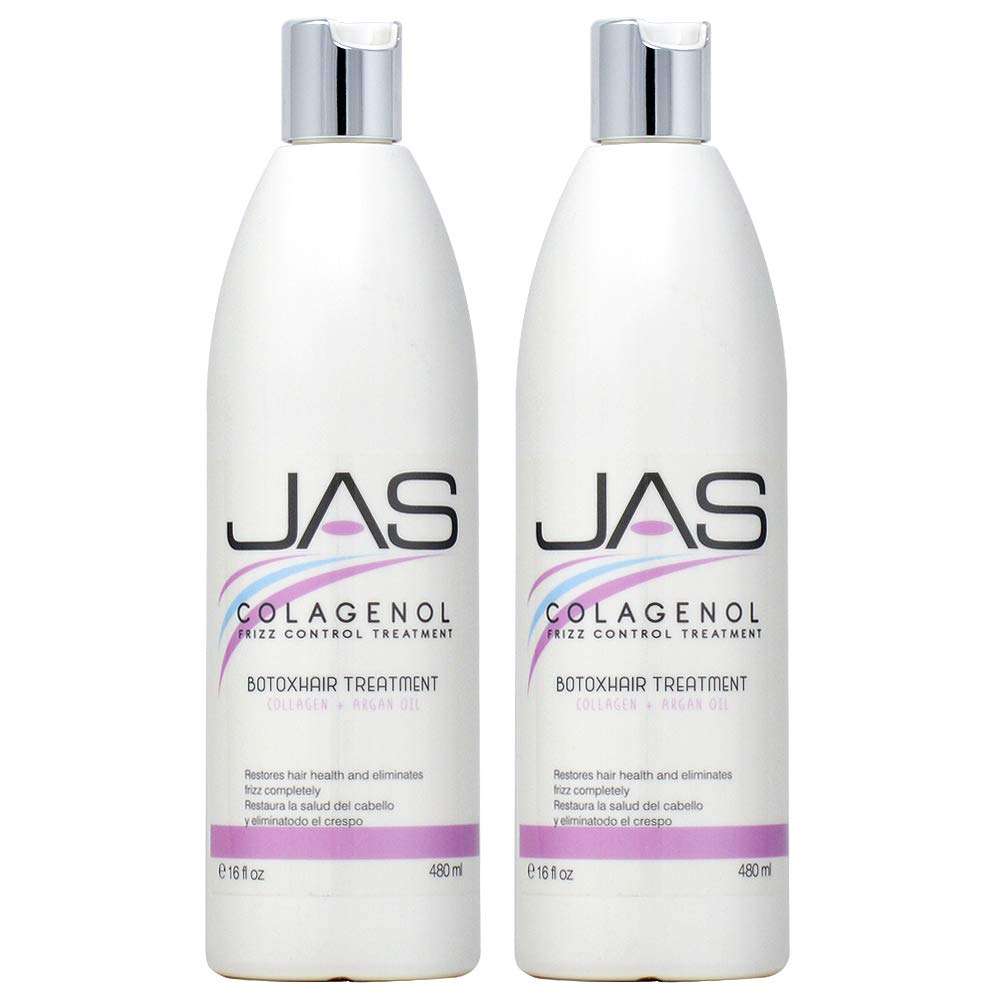 JAS Colagenol Frizz Control Treatment Botoxhair Treatment 16oz (Pack of 2) 1