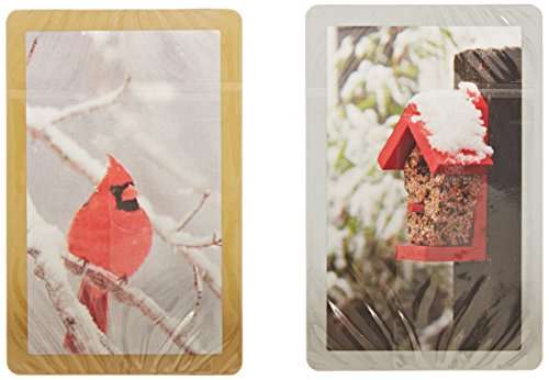 Congress Red Cardinal Playing Cards -Standard Index (Pack of 2) (1027155) 1