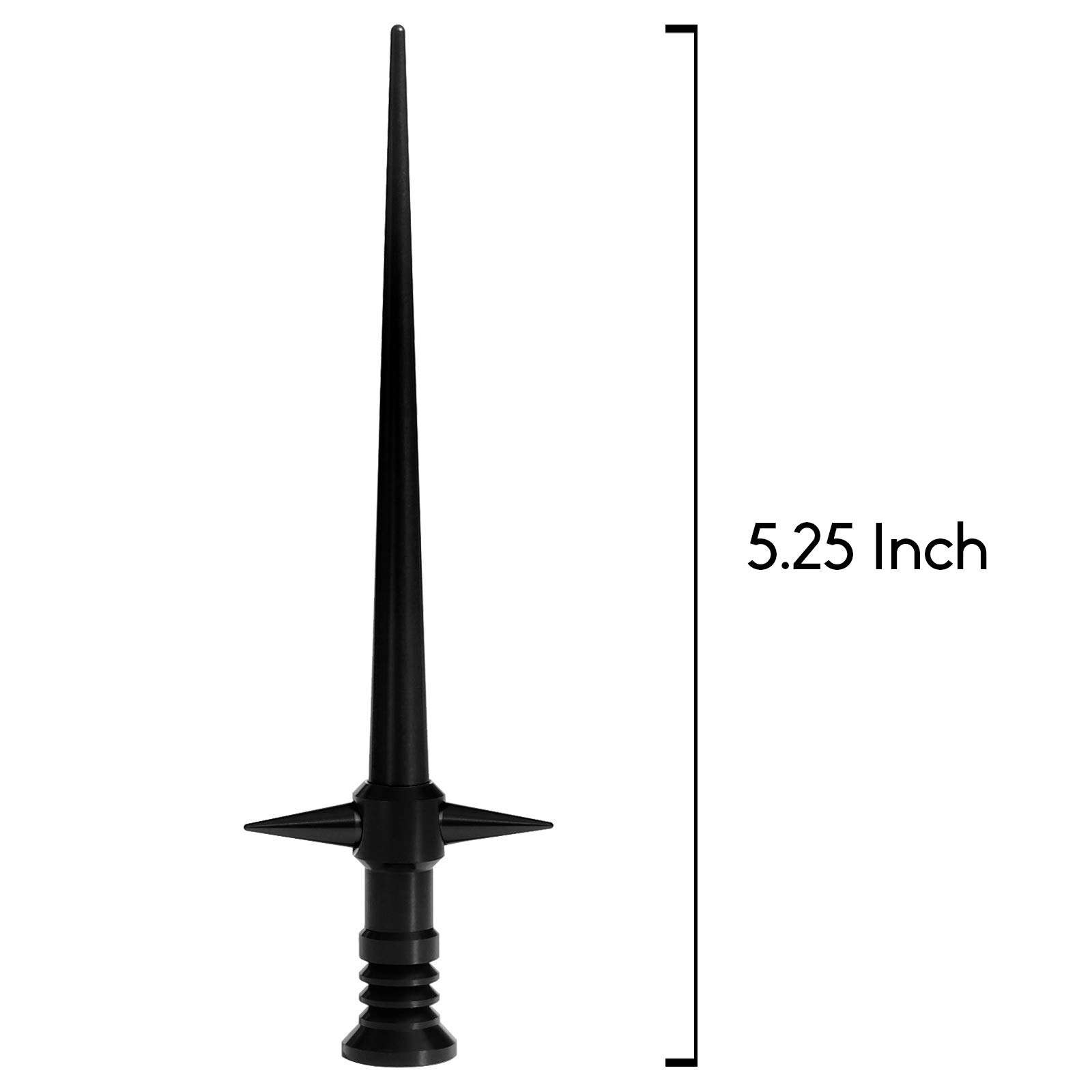 DeepRoar Replacement Antenna for Chevy Avalanche 2007-2013, Optimized FM/AM Reception, 5.25 Inch LS02 (Black) 2