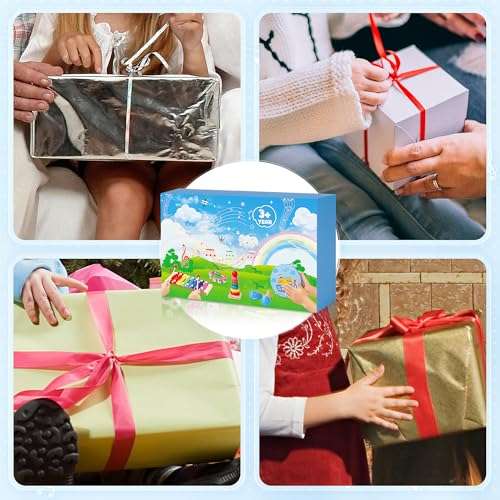 Childom Kids Musical Instruments for Toddlers,Baby Musical Toys for Toddlers,Preschool Educational Kids Gifts,Christmas Birthday Gifts for Boys Girls,Xylophone,Maracas,Wooden Instruments Toddler Toys 6