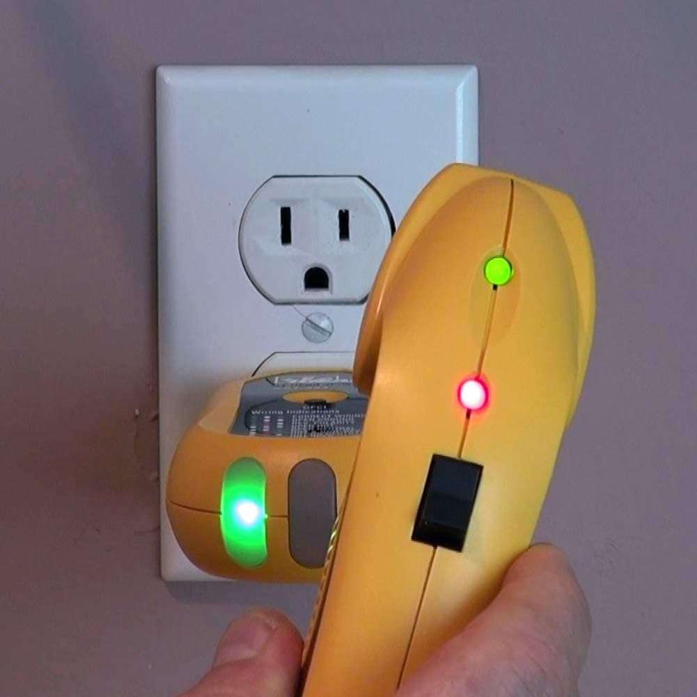 IDEAL Electrical 61-534 Digital Circuit Breaker Finder with Digital Receiver and GFCI Circuit Tester,Yellow 5